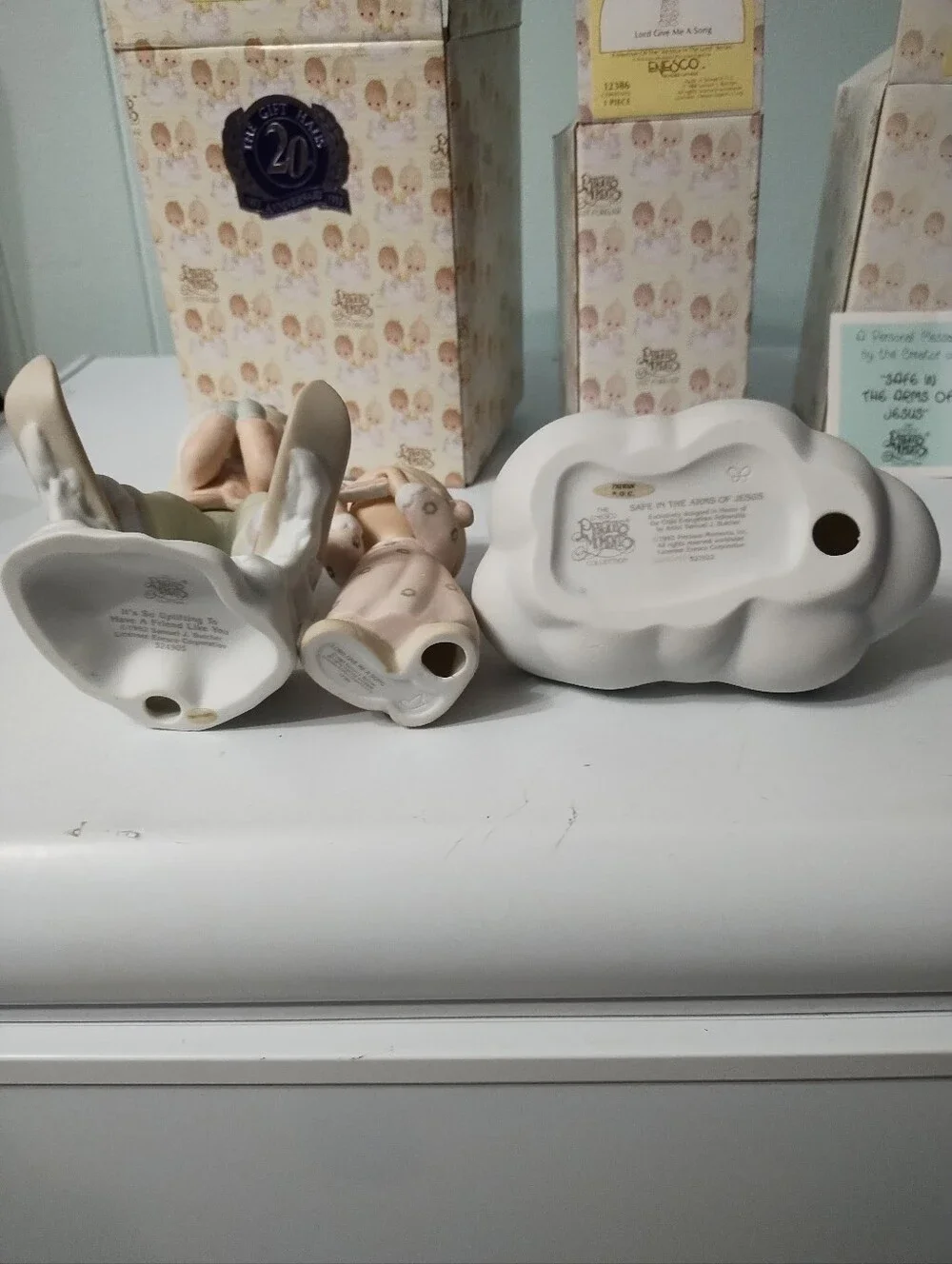 Precious Moments Figurines - #524905 & #12386 & 521922  Vintage